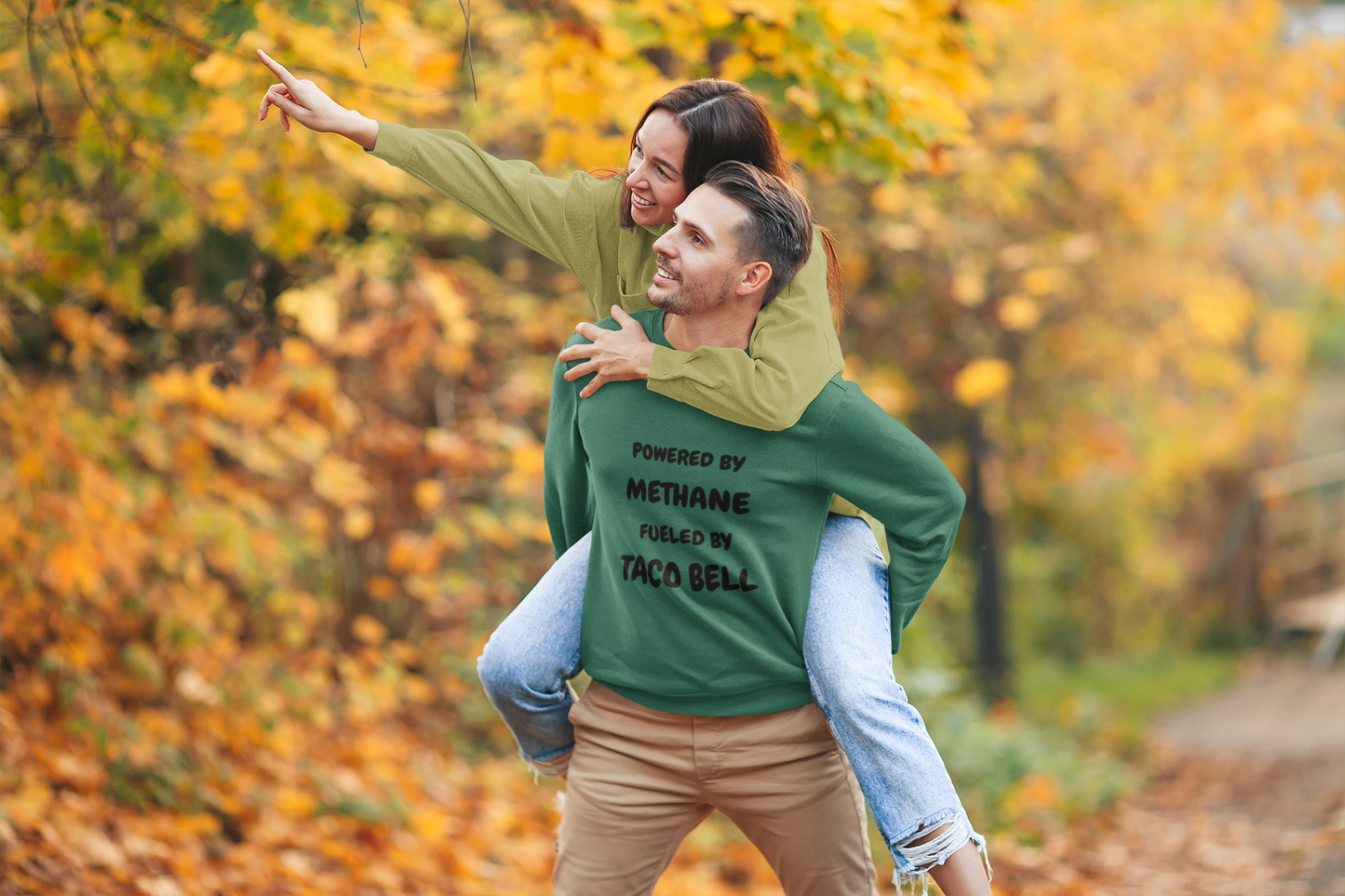 Powered by Methane Sweatshirt/Hoodie
